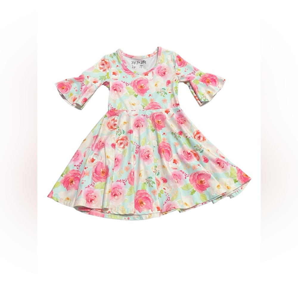 Twirling Floral Dress #2